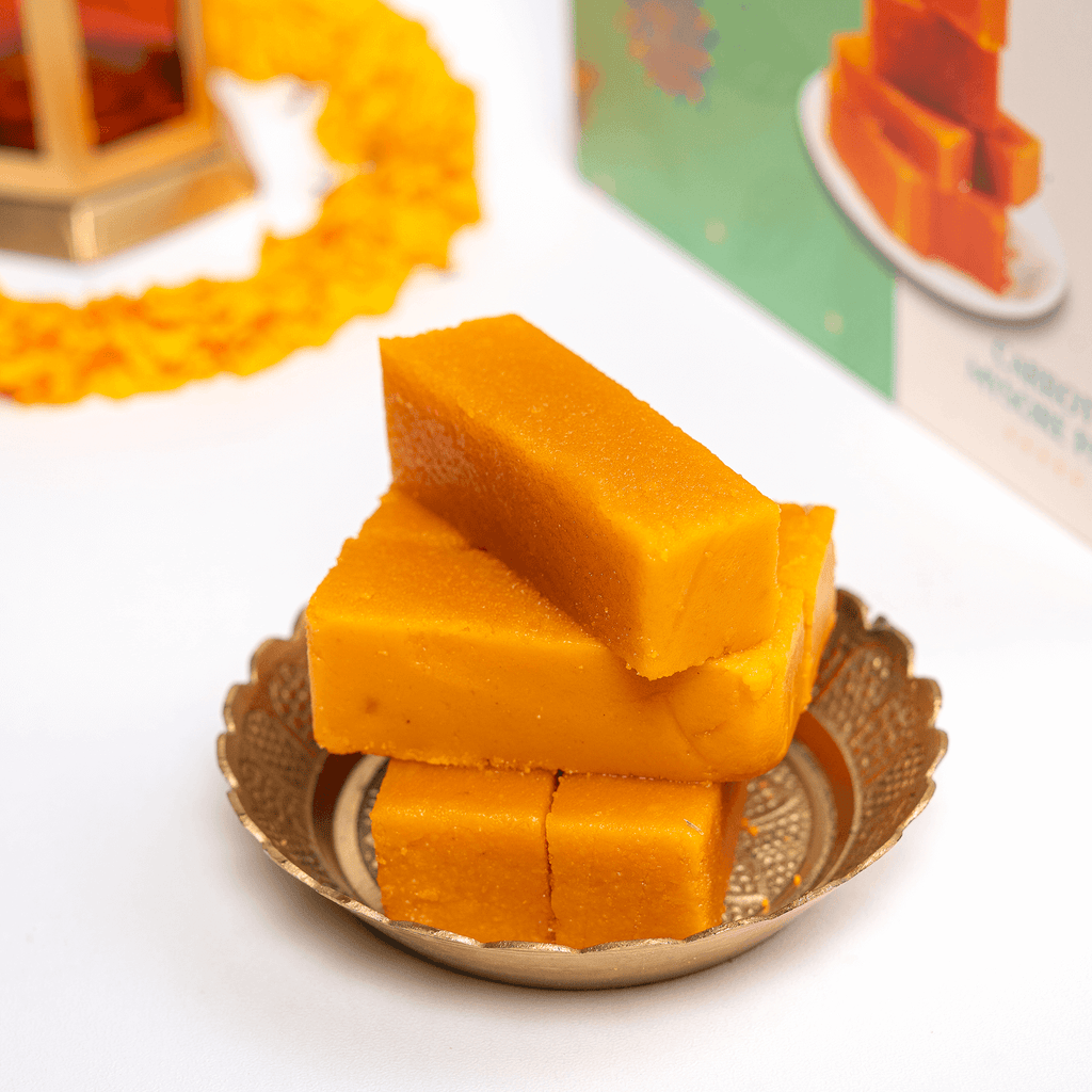 Carrot Mysore Pak