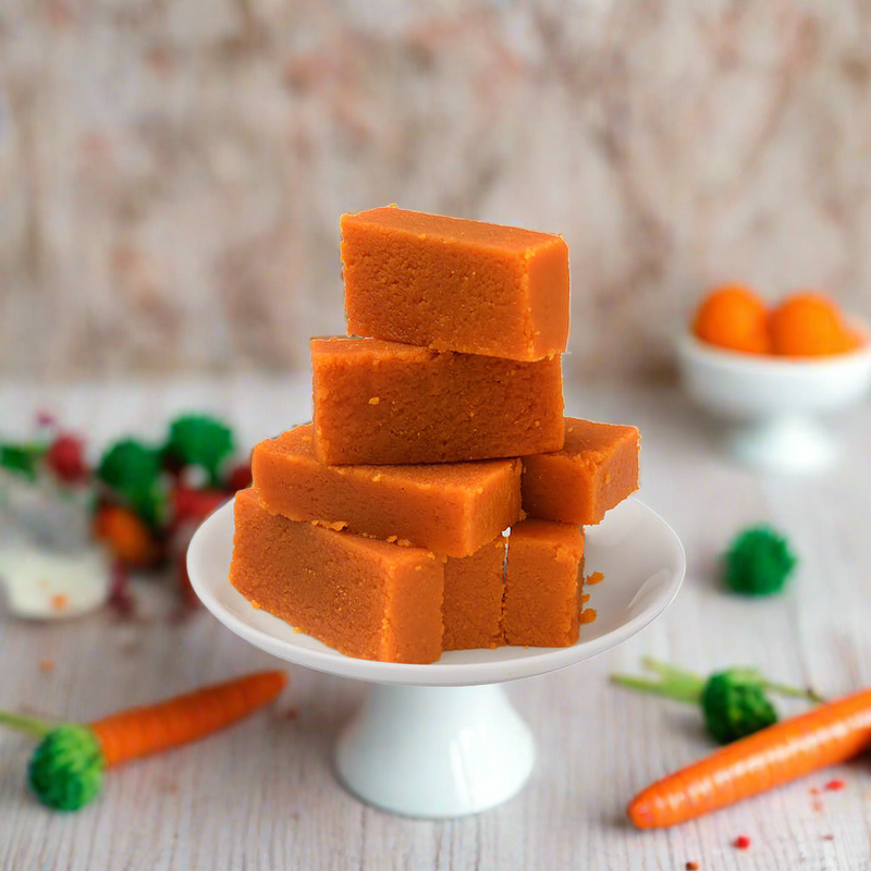 Carrot Mysore Pak