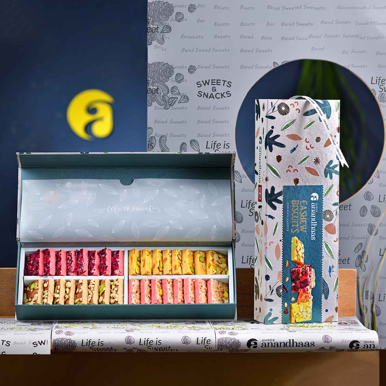 Cashew Biscuit Box