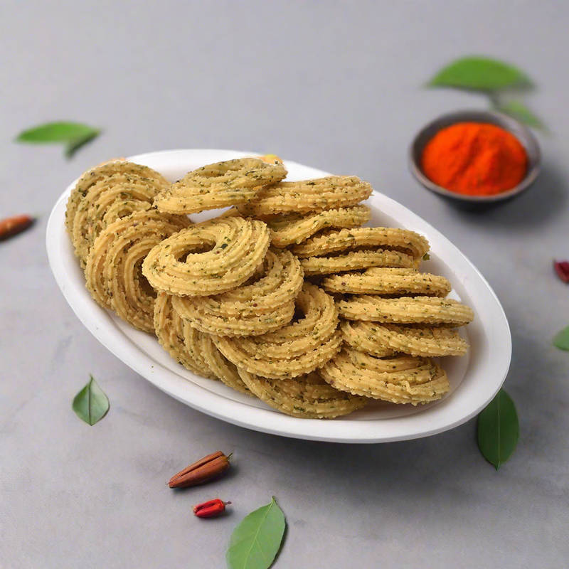 Curry Leaf Murukku