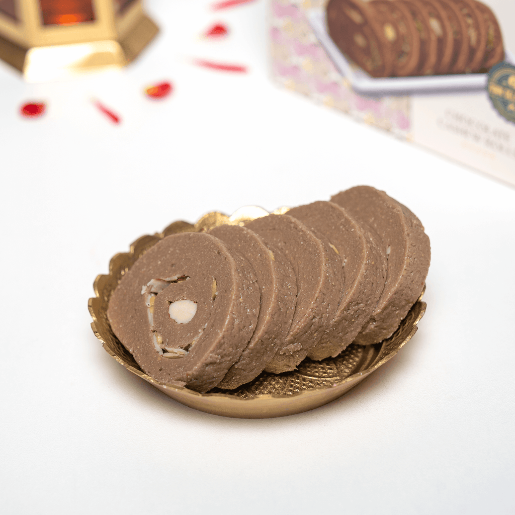 Kaju Chocolate cake Roll